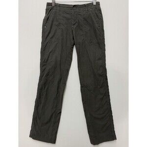 Kuhl Hiking Pants Womens Size 4 Reg Gray Charcoal Outdoor Gorpcore Drawstring